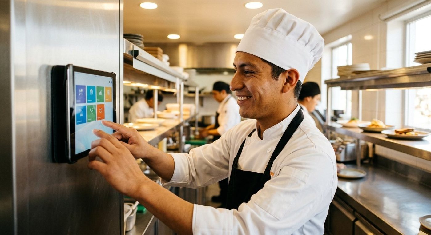 Prepara tu pantalla de cocina